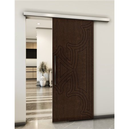 Holzschiebetür Slim-Line - Wenge Model 1086