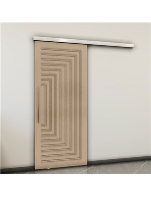 Holzschiebetür Slim-Line - Eiche  Model 1001