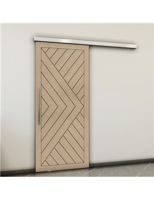 Holzschiebetür Slim-Line - Eiche  Model 1009