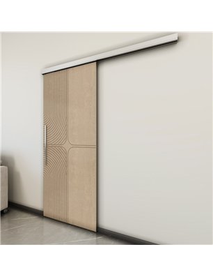 Holzschiebetür Slim-Line - Eiche  Model 1017