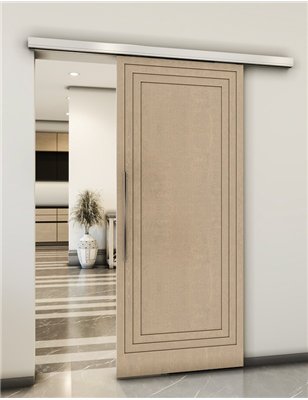 Holzschiebetür Slim-Line - Eiche Model 1041
