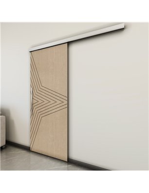 Holzschiebetür Slim-Line - Eiche  Model 1083