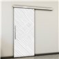 Holzschiebetür Slim-Line - Weiss 3D Model 1006 Holzschiebetür Slim-Line - Weiss 3D Model 1006