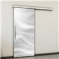 Holzschiebetür Slim-Line - Weiss 3D Model 1013 Holzschiebetür Slim-Line - Weiss 3D Model 1013