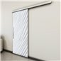 Holzschiebetür Slim-Line - Weiss 3D Model 1018 Holzschiebetür Slim-Line - Weiss 3D Model 1018