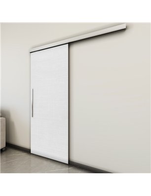 Holzschiebetür Slim-Line - Weiss 3D  Model 1019