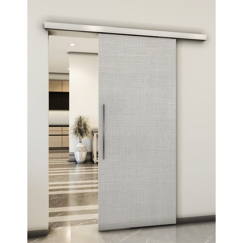 Holzschiebetür Slim-Line - Weiss 3D Model 1028 Holzschiebetür Slim-Line - Weiss 3D Model 1028