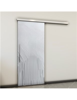 Holzschiebetür Slim-Line - Weiss 3D  Model 1031