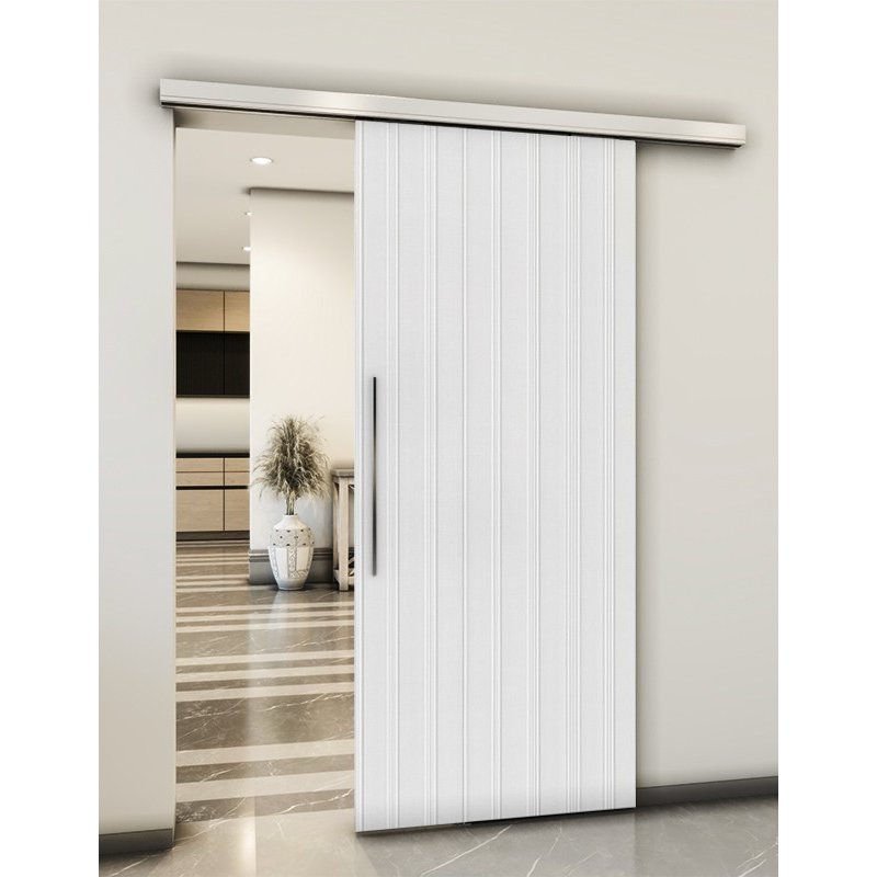 Holzschiebetür Slim-Line - Weiss 3D Model 1041 Holzschiebetür Slim-Line - Weiss 3D Model 1041