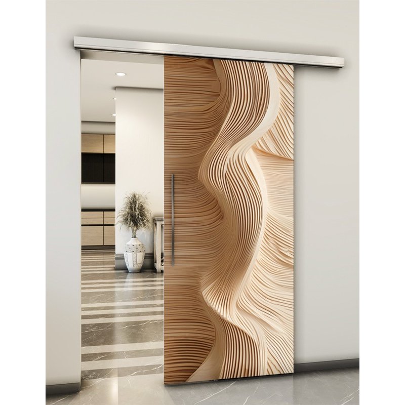 Holzschiebetür Slim-Line - Holzkunst Model 1003 Holzschiebetür Slim-Line - Holzkunst Model 1003