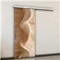 Holzschiebetür Slim-Line - Holzkunst Model 1003 Holzschiebetür Slim-Line - Holzkunst Model 1003