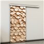 Holzschiebetür Slim-Line - Holzkunst Model 1006 Holzschiebetür Slim-Line - Holzkunst Model 1006