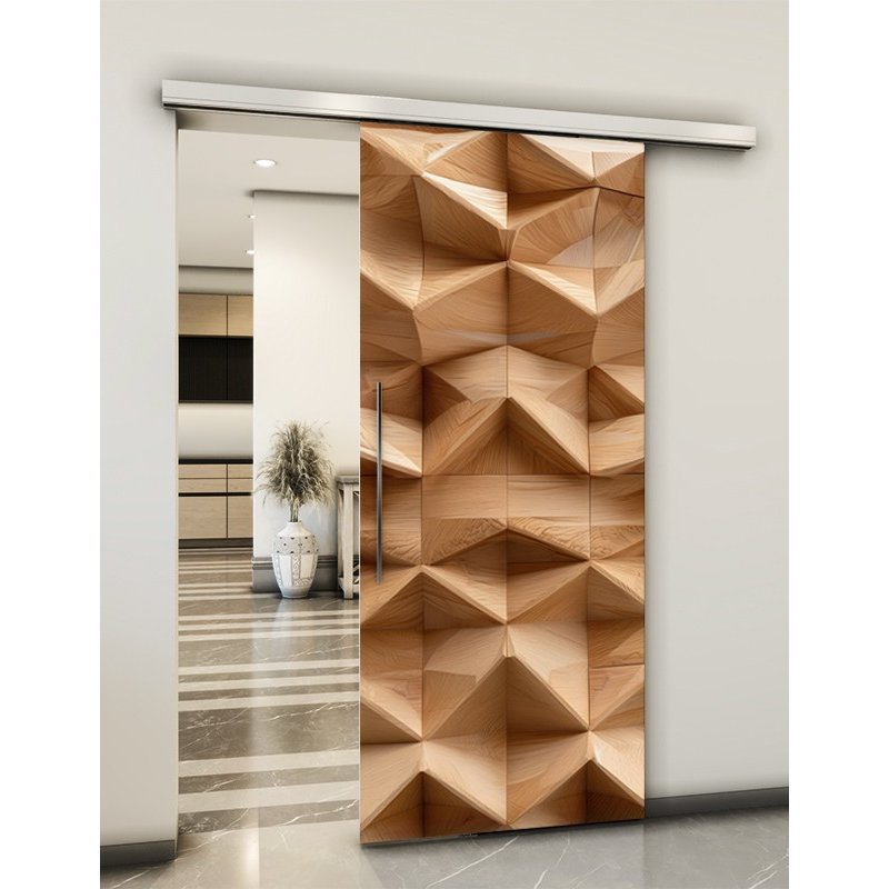 Holzschiebetür Slim-Line - Holzkunst Model 1007 Holzschiebetür Slim-Line - Holzkunst Model 1007