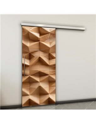 Holzschiebetür Slim-Line - Holzkunst  Model 1007