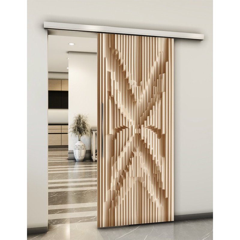 Holzschiebetür Slim-Line - Holzkunst Model 1009 Holzschiebetür Slim-Line - Holzkunst Model 1009