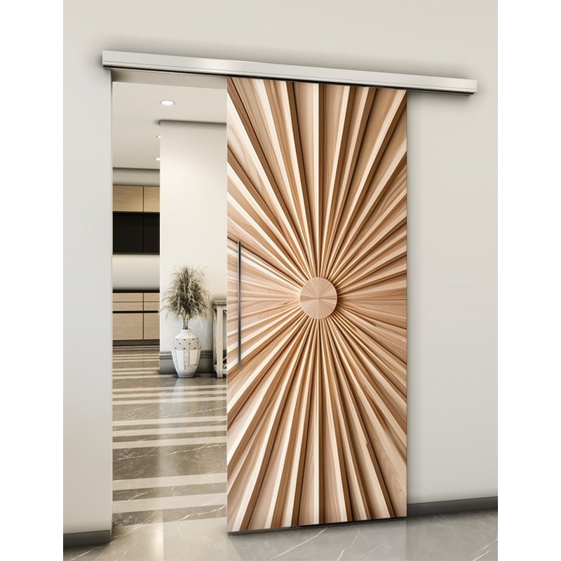 Holzschiebetür Slim-Line - Holzkunst Model 1012 Holzschiebetür Slim-Line - Holzkunst Model 1012