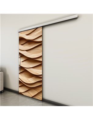 Holzschiebetür Slim-Line - Holzkunst  Model 1014