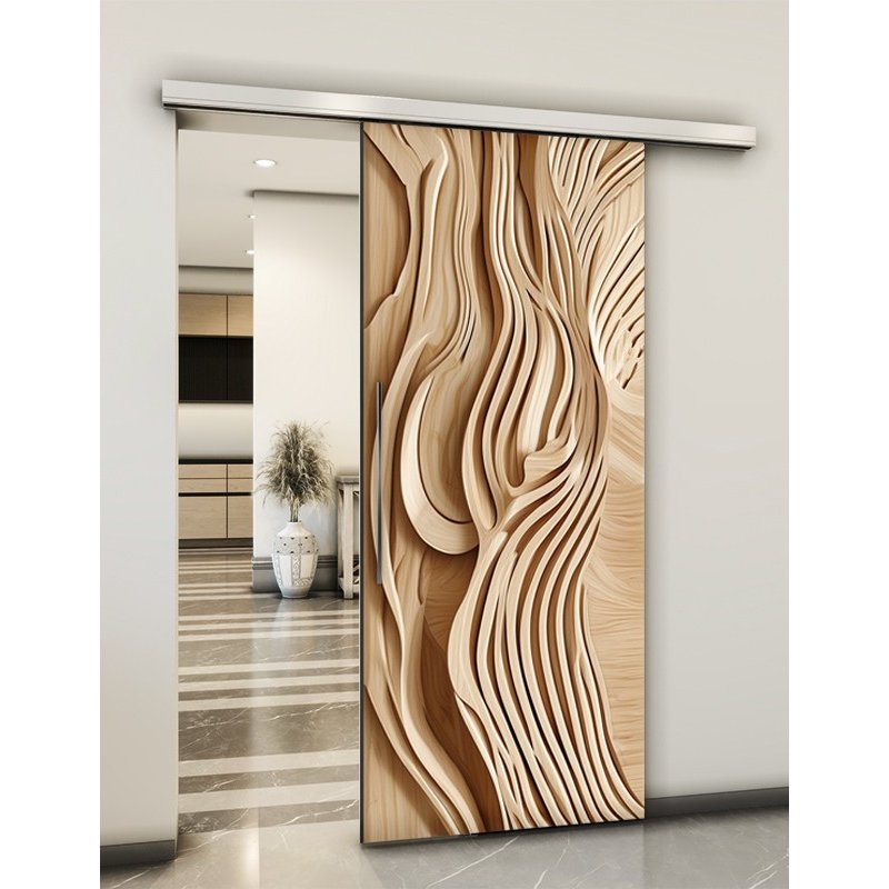 Holzschiebetür Slim-Line - Holzkunst Model 1018 Holzschiebetür Slim-Line - Holzkunst Model 1018