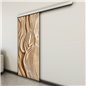 Holzschiebetür Slim-Line - Holzkunst Model 1018 Holzschiebetür Slim-Line - Holzkunst Model 1018