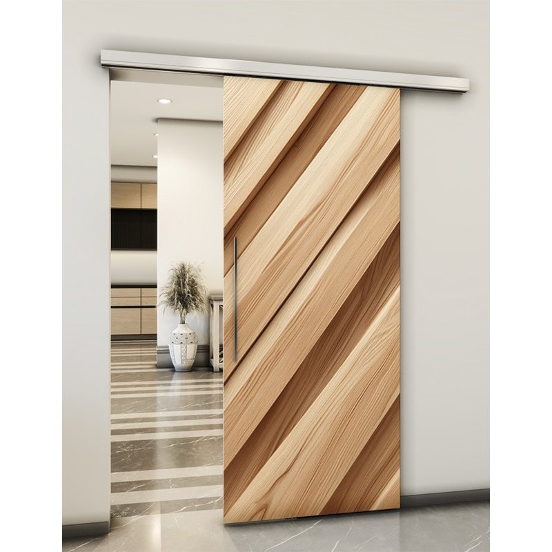 Holzschiebetür Slim-Line - Holzkunst Model 1020 Holzschiebetür Slim-Line - Holzkunst Model 1020
