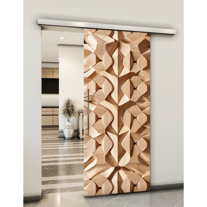 Holzschiebetür Slim-Line - Holzkunst Model 1023 Holzschiebetür Slim-Line - Holzkunst Model 1023