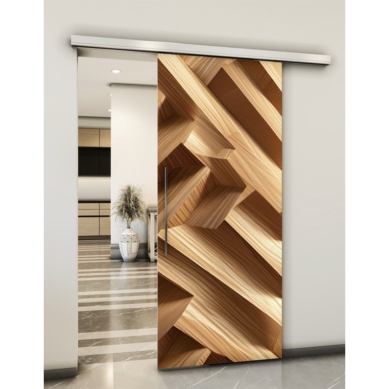 Holzschiebetür Slim-Line - Holzkunst Model 1025 Holzschiebetür Slim-Line - Holzkunst Model 1025