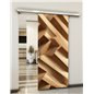 Holzschiebetür Slim-Line - Holzkunst Model 1025 Holzschiebetür Slim-Line - Holzkunst Model 1025
