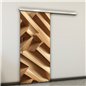 Holzschiebetür Slim-Line - Holzkunst Model 1025 Holzschiebetür Slim-Line - Holzkunst Model 1025