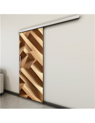 Holzschiebetür Slim-Line - Holzkunst  Model 1025