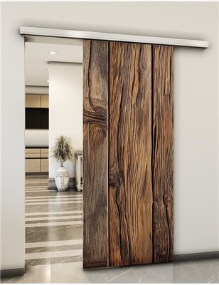 Holzschiebetür Slim-Line - Holzkunst Model 1027