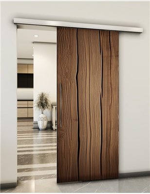 Holzschiebetür Slim-Line - Holzkunst Model 1036