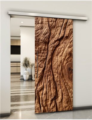 Holzschiebetür Slim-Line - Holzkunst Model 1037