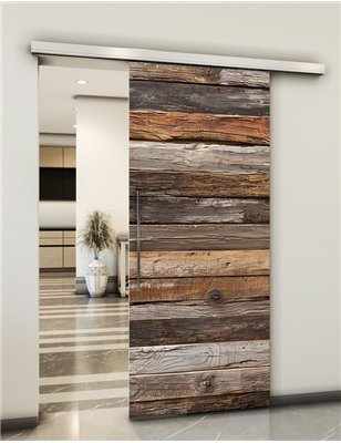 Holzschiebetür Slim-Line - Holzkunst Model 1041