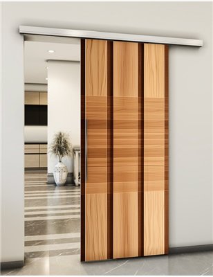 Holzschiebetür Slim-Line - Holzkunst Model 1053
