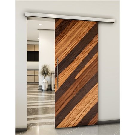 Holzschiebetür Slim-Line - Holzkunst Model 1058