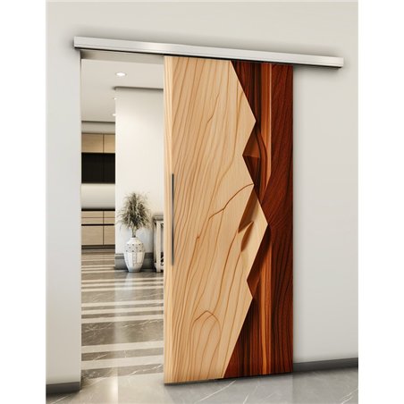 Holzschiebetür Slim-Line - Holzkunst Model 1064