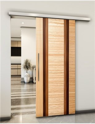 Holzschiebetür Slim-Line - Holzkunst Model 1066