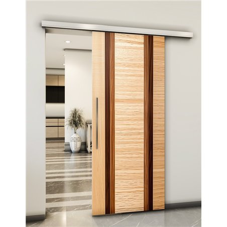 Holzschiebetür Slim-Line - Holzkunst Model 1066