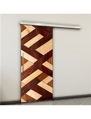 Holzschiebetür Slim-Line - Holzkunst  Model 1068