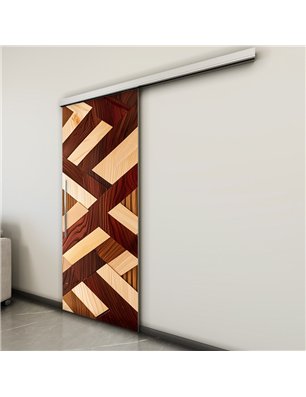 Holzschiebetür Slim-Line - Holzkunst  Model 1068