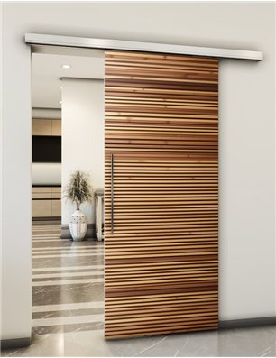 Holzschiebetür Slim-Line - Holzkunst  Model 1069