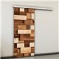 Holzschiebetür Slim-Line - Holzkunst Model 1071 Holzschiebetür Slim-Line - Holzkunst Model 1071