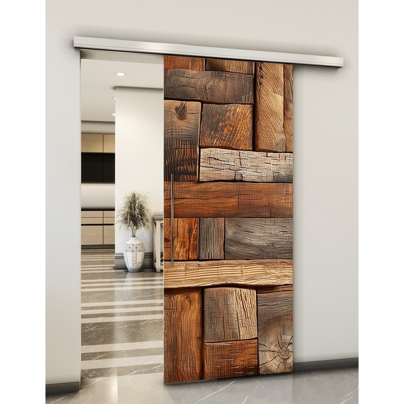Holzschiebetür Slim-Line - Holzkunst Model 1073 Holzschiebetür Slim-Line - Holzkunst Model 1073