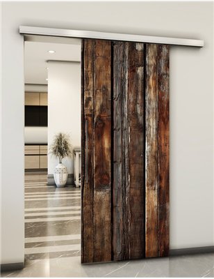 Holzschiebetür Slim-Line - Holzkunst Model 1078