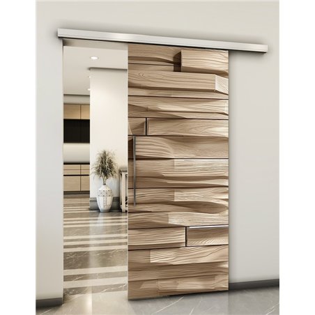 Holzschiebetür Slim-Line - Holzkunst Model 1086