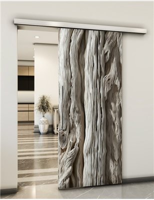 Holzschiebetür Slim-Line - Holzkunst Model 1087