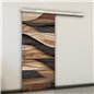 Holzschiebetür Slim-Line - Holzkunst Model 1089 Holzschiebetür Slim-Line - Holzkunst Model 1089