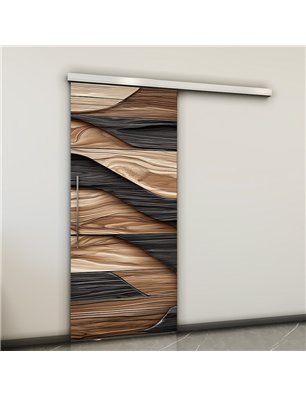 Holzschiebetür Slim-Line - Holzkunst  Model 1089