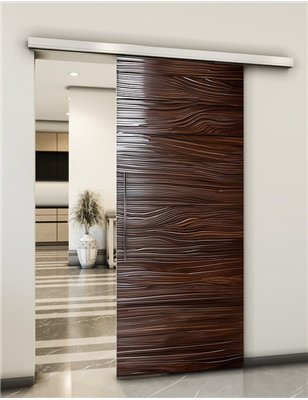 Holzschiebetür Slim-Line - Holzkunst Model 1091