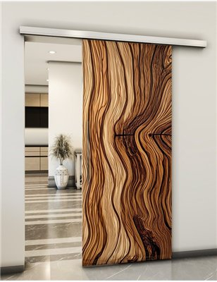 Holzschiebetür Slim-Line - Holzkunst Model 1092